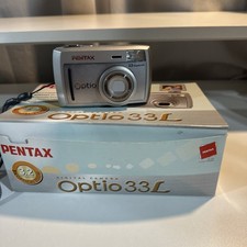 PENTAX Pentax Optio 33L 3.2MP Digital Camera - Silver