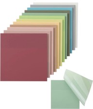 - Transparent Sticky Notes, 3X3, 600 Sheets, Vintage Colors, See through Notes T