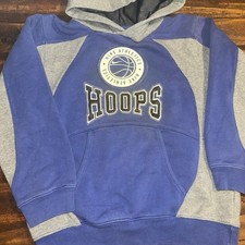 Rare Vintage Y2K Nike Hoops Basketball Sports Hoodie Youth Small-8
