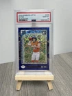 2024 Panini Donruss Optic Bo Nix #209 Blue Scope Prizm Rated Rookie PSA 10
