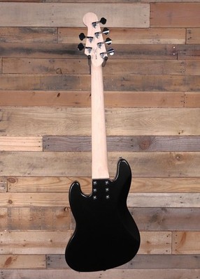 Squier Affinity Series Jazz VI 6-String Bass Black Metallic | eBay