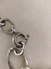 Vintage Sterling Silver 925 Open Infinity Figure 8 Link Chain Bracelet 7" 7.14g — photo 4