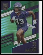 2022 Donruss Elite Jalen Nailor Rookie Green #173 Minnesota Vikings