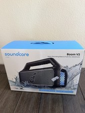 Soundcore Boom 2 Boom V2 Bluetooth Speaker   Open Box, Tested, Waterproof, 80W