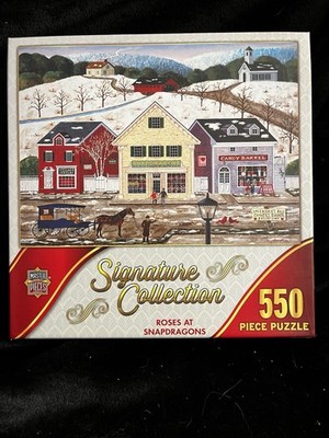 Signature Collection  Roses At Snapdragons  550 Pc, Master Pc s, OUT OF PRINT