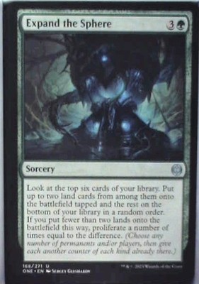 Expand the Sphere - Phyrexia: All Will Be One: #168, MTG Nm C352