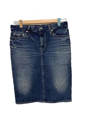 HYSTERIC GLAMOUR Denim Skirt, Size 27, Denim IDG Plain , 0163AK11