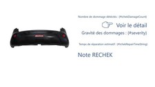 Pare-choc arrière Nissan QASHQAI