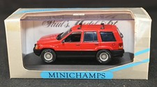 Minichamps Paul's Model Art 1/43 Jeep Grand Cherokee 1995 Red/Black Diecast MIB