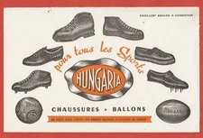BUVARD - HUNGARIA - SHOES - BALLOONS - FOR ALL SPORTS