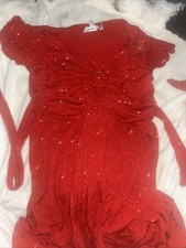 Speecklers Womens Small Party Dress Sparkle Bow And Tie