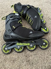 Rollerblade Zetrablade Elite 80mm Fitness Inline Skate Size 10 Clean See Photos