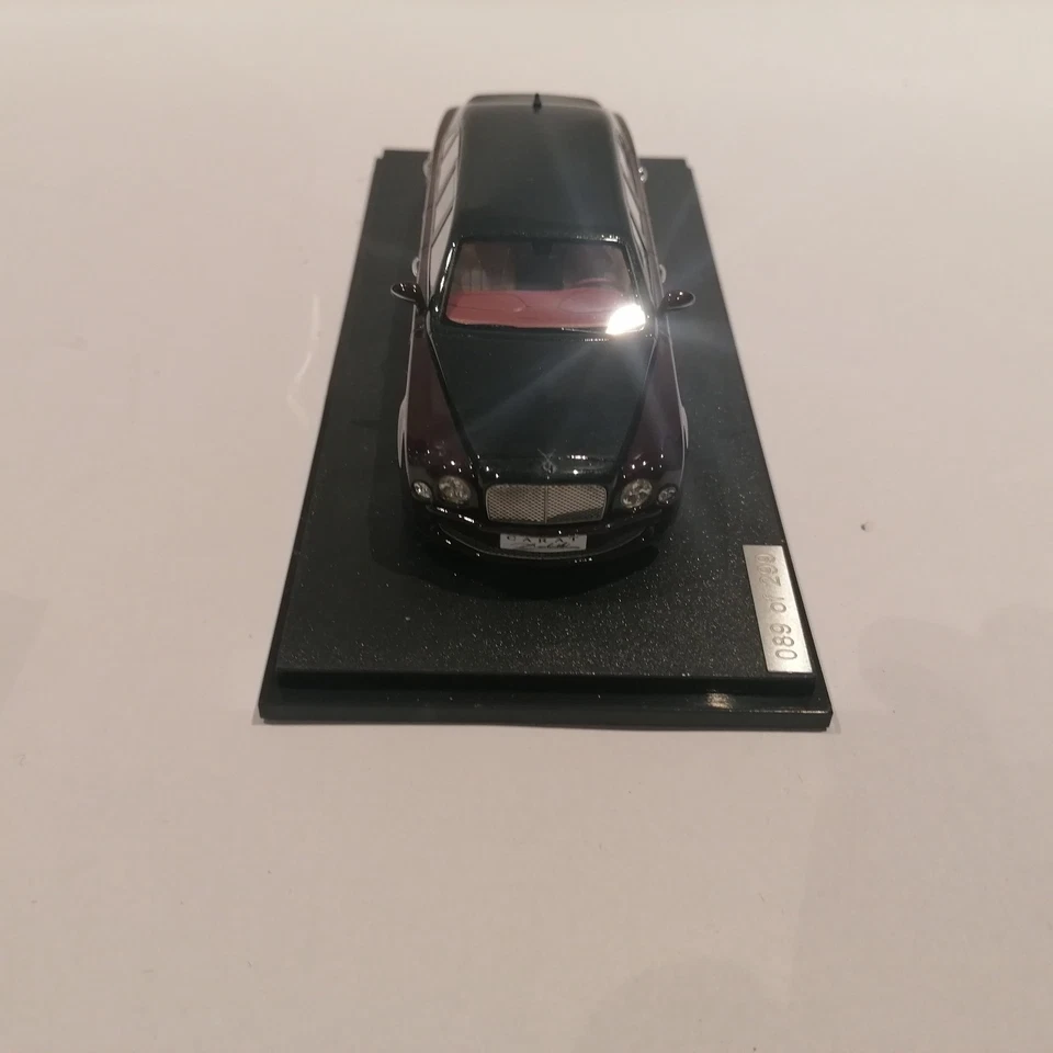 GLM 1:43 Diecast Bentley Carat By Duchatelet Mulsanne Limousine Boxed Lim Ed - Image 3 of 4