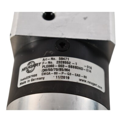 Neugart PLE060-003-SSSB3AD-E14/30/50/70/B5/M4 PLANETARY GEARBOX