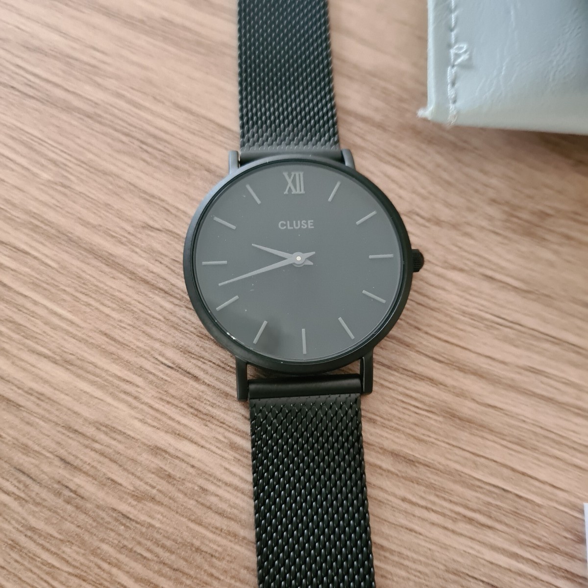 Cluse Damenuhr Minuit Mesh Full Black NEU