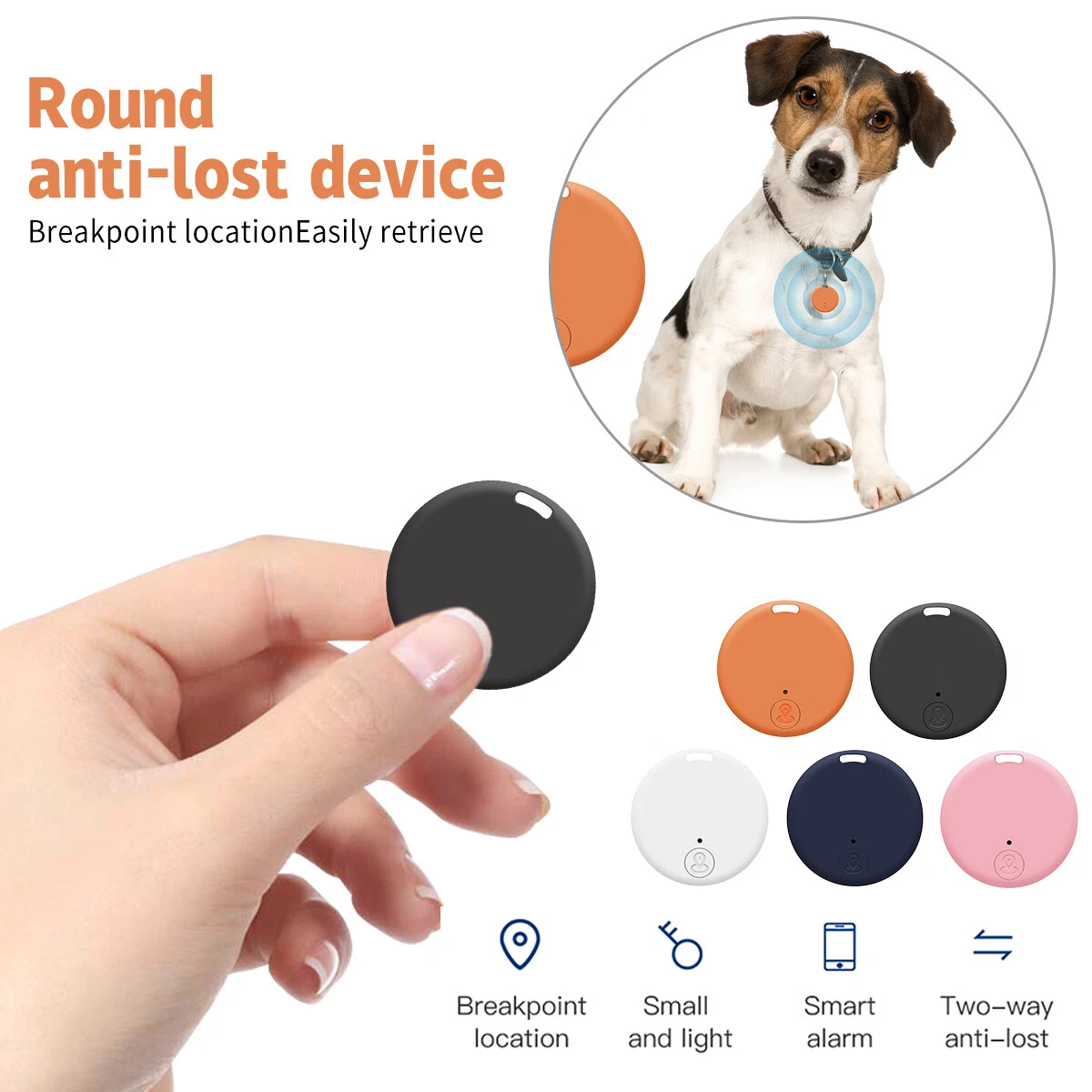 Dog tag top gps locator