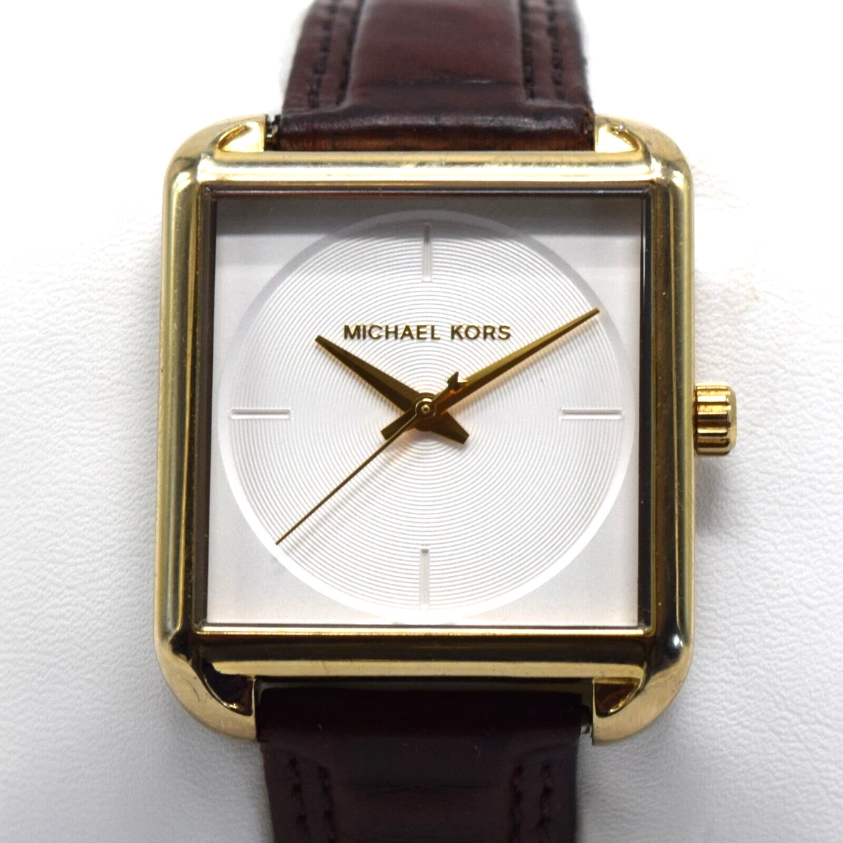 Barely used Michael Kors Embossed Leather watch Michael Kors Men Leather Wristwatches for sale | eBay main image 4