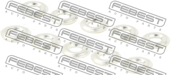 RINGFL-017-PCS10 FEBEST Seal Ring Set, injector for LEXUS,TOYOTA