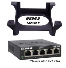 Wall Mount / Under Desk Mount for NetGear GS305 Network Switch 5-port Mount
