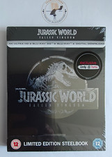 Image of Jurassic World Fallen Kingdom (2018) 4K/3D/2D Blu-ray Steelbook *SEE DESCRIPTION
