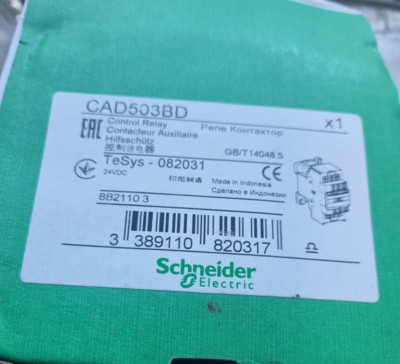 SCHNEIDER CAD503BD TESYS 082031 STEUERRELAIS (R5S2.4)