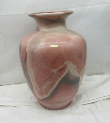 Otto Keramik - Designer Keramik Vase Bodenvase  Rosa Traum  46x30 cm  Handarbeit