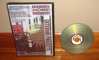 EXTERIOR PROJECTS-Positive Home Solutions #15-Complete How-to Projects-Ex DVD!