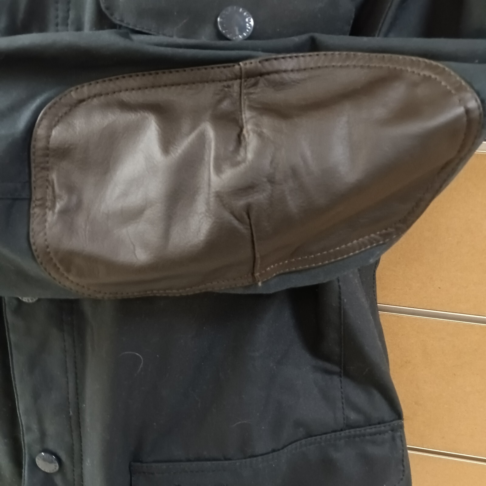 Barbour Ogston Men's Waxed Cotton Jacket MWX0700NY51 Navy Large 4244