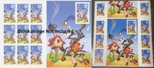 Perfectly Flawed US EFO SN 3391 MNH Pane of 9 Cross Gutter Fantasy Error Type