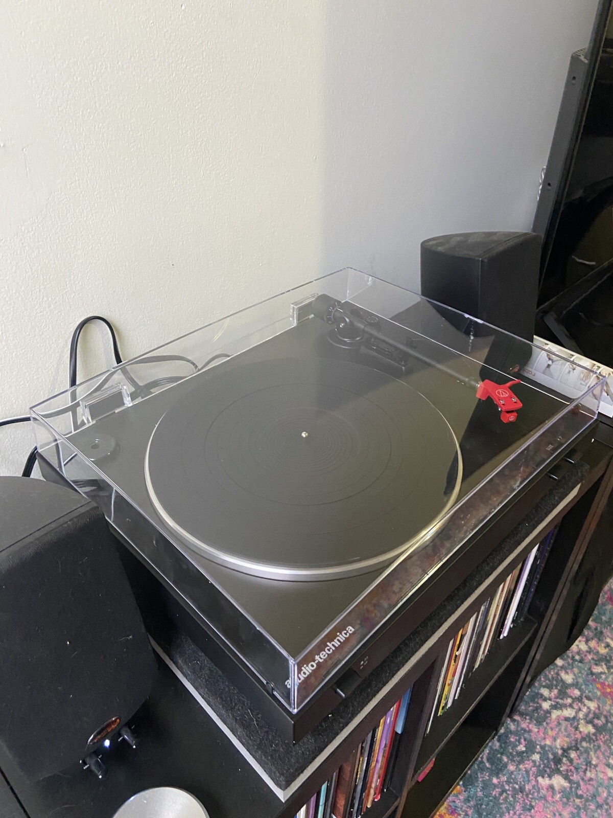 AudioTechnica ATLP3 Fully Automatic BeltDrive Stereo Turntable Black 739862412965 eBay