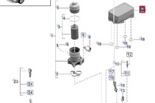 Porsche Macan 95b.2 Ölkühler 9A711701510 NEU ORIGINAL