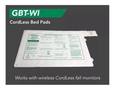 Smart Caregiver Wireless Bed Alarm System - Weight Sensing 20"x30" Bed Pad NEW