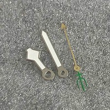 Green Luminous Spider Web/Trident Second Hand for NH35/NH36 Watch Movements Part