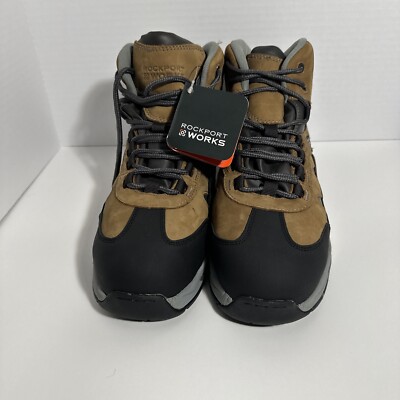 Rockport Works RK5650 Men s Composite Toe Waterproof Hiking Boots. 
