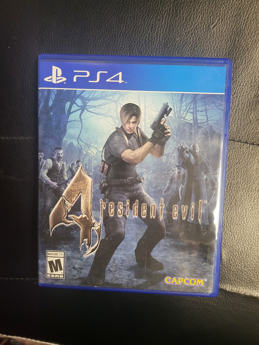 Jeu Resident Evil 4 Pour PS4 – Version PEGI 18, Neuf Sous Blister