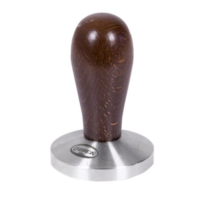 Quick Mill  Edelstahltamper Holzgriff 58mm
