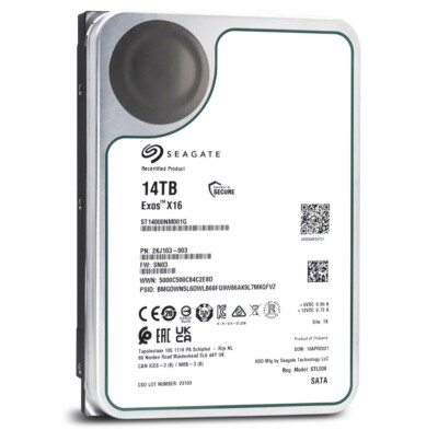 Seagate Exos 2X14 MACH.2 (7200 RPM, 3.5