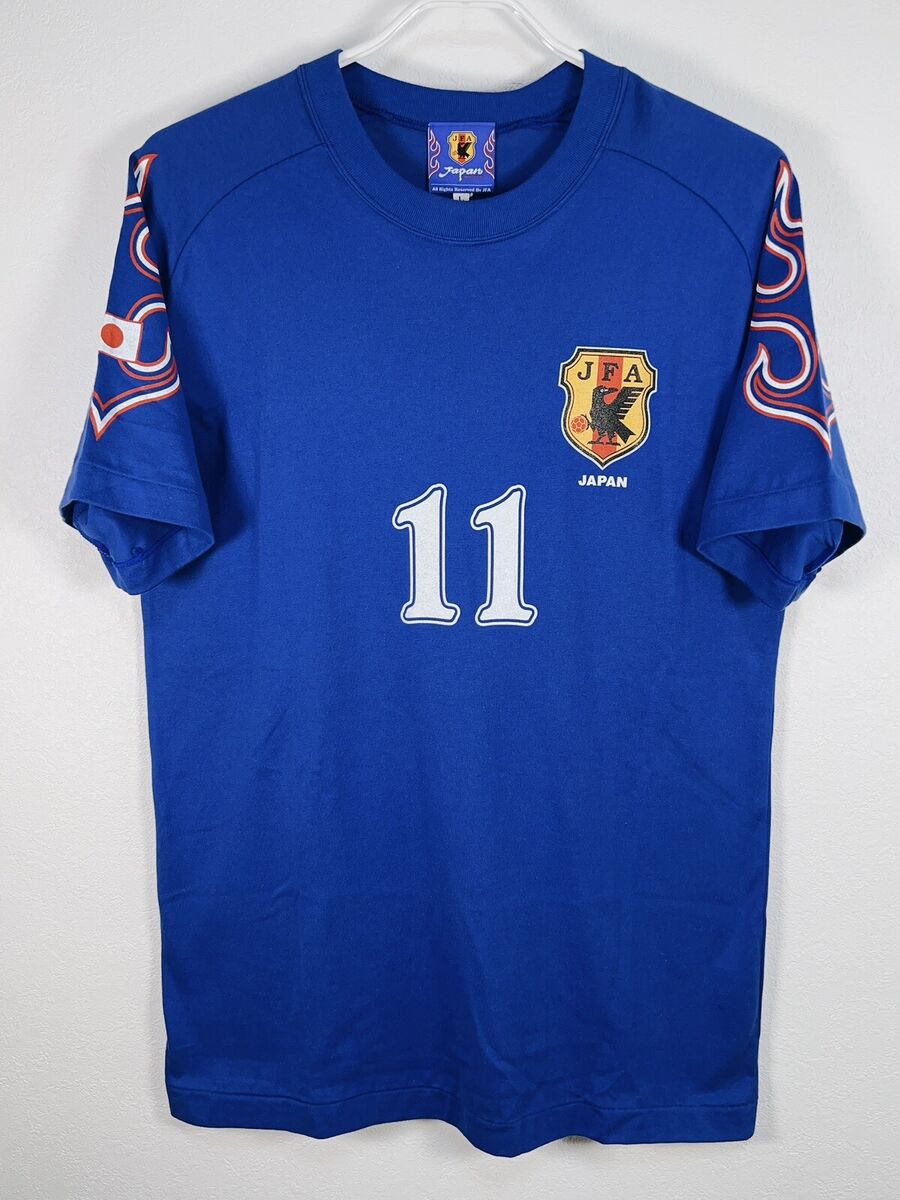 NWT 1998 Japan National Football Team #11 Shinji Ono T-shirt NWT 1998 Japan National Football Team #11 Shinji Ono T-shirt