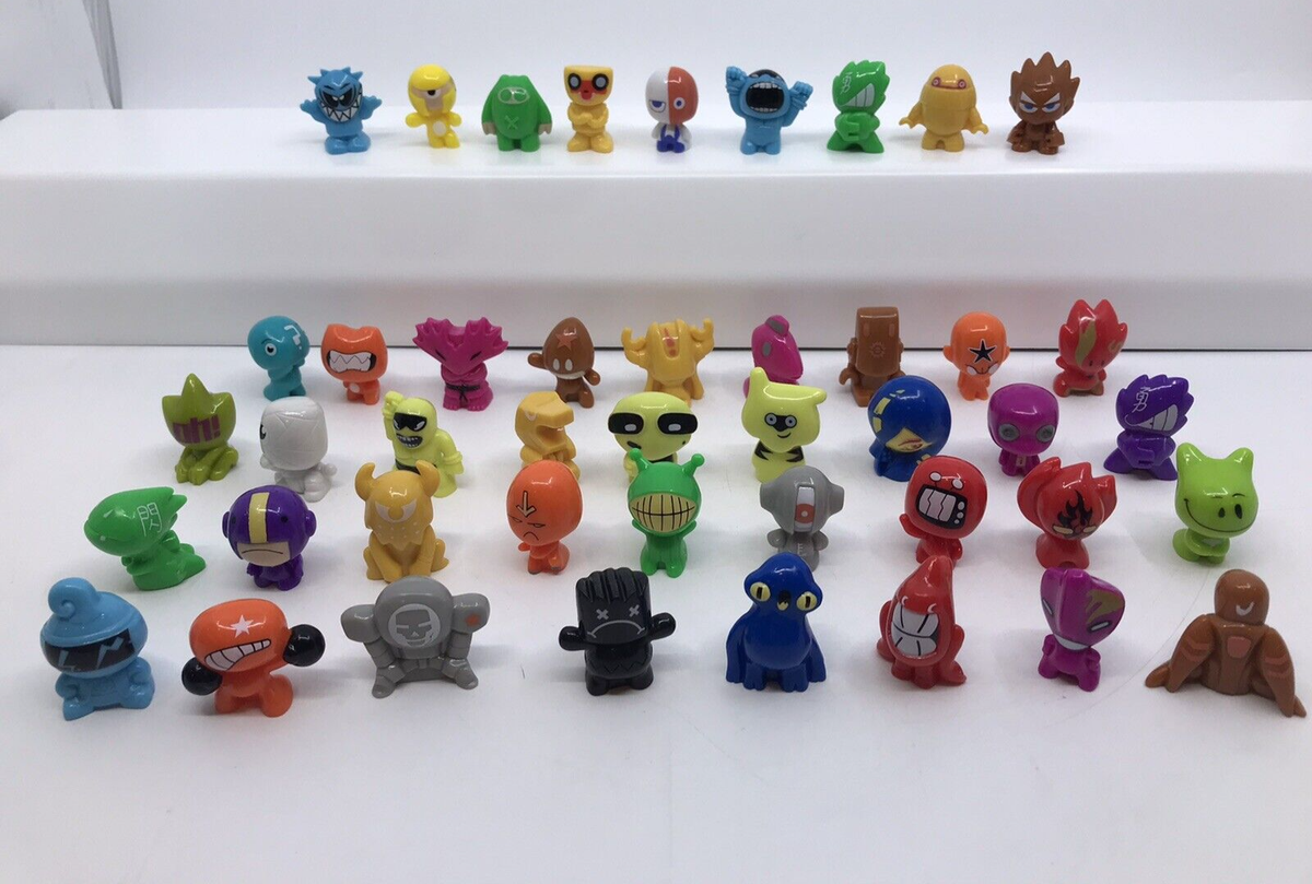 Gogo's Crazy Bones Modern Series 1 Lot of 44 Assortment of