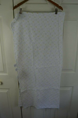 Swaddle Designs Moon & Stars Baby Blanket Swaddle Muslin White Yellow Gray - Picture 5 of 7