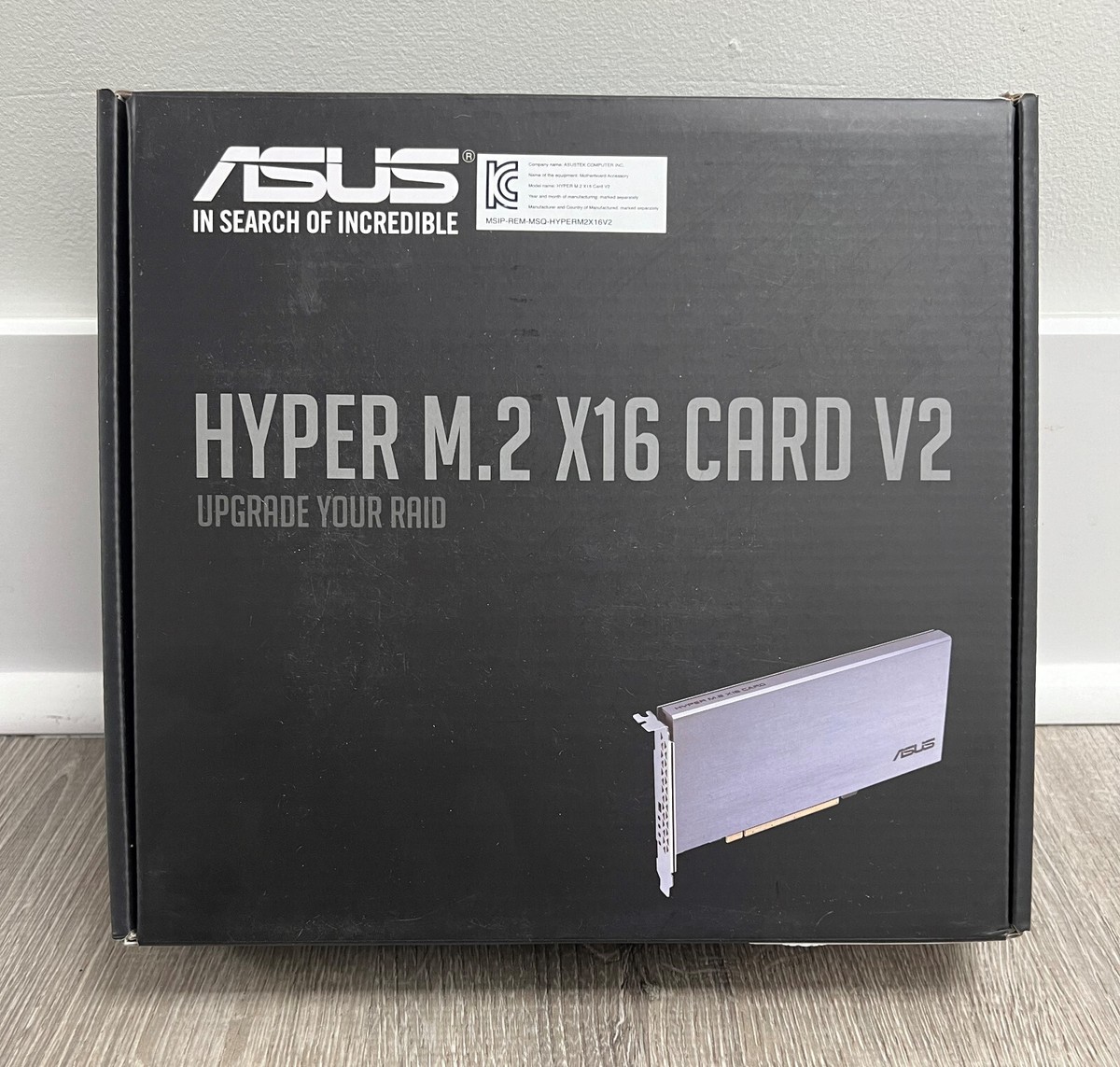 ASUS Hyper M.2 x16 Gen 4 RAID Card for sale online | eBay