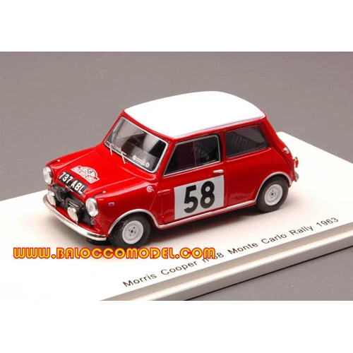 Modellini statici di auto da corsa Scala 1:43 Morris
