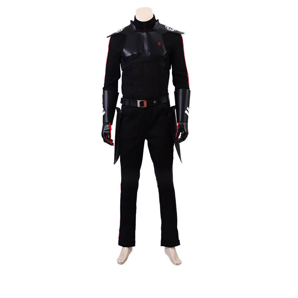 Star Wars JEDI: Fallen Order Inquisitor Cal Kestis Cal Dark Cosplay Costume Suit - Image 4 of 4