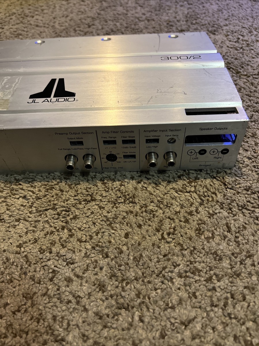 JL AUDIO Slash Series 300/2 v1 CAR AUDIO AMPLIFIER For Parts