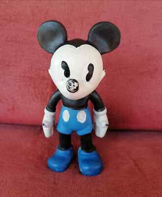 MICKEY MOUSE RARE VINTAGE Rubber Toy - Biserka Yugoslavia 60's ART 69