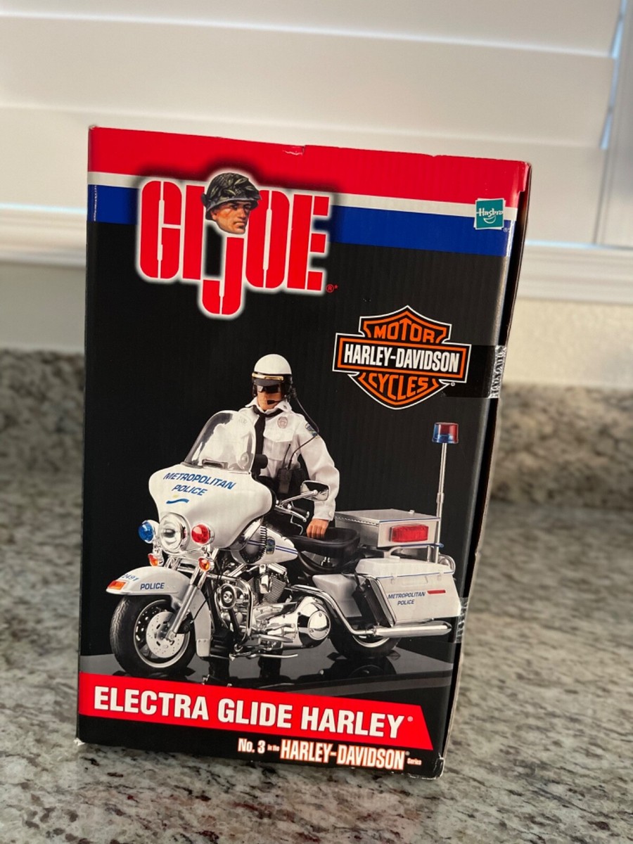 【未使用】TOMY G.I. Joe Electra Glide Harley G.I. JOE ELECTRA GLIDE HARLEY METROPOLITAN POLICE | eBay