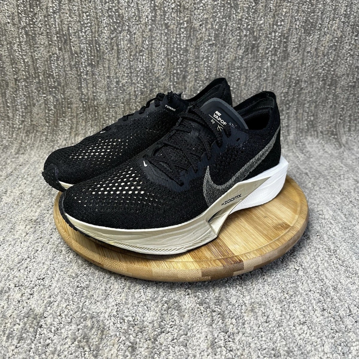 Nike ZoomX Vaporfly Next% 3 Black Metallic Gold Shoes DV4129-001