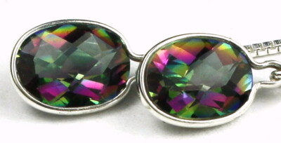 Mystic Fire Topas, Sterling Einfädler, SE005