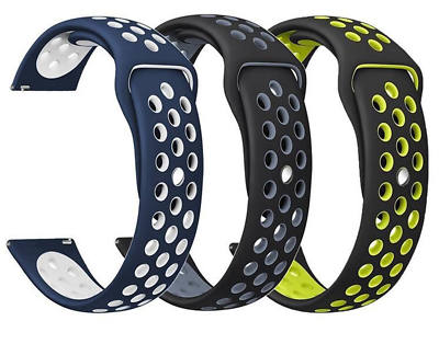 Watch Band for Samsung Galaxy Watch Active1/2 40mm 44mm Silicone Sport Strap