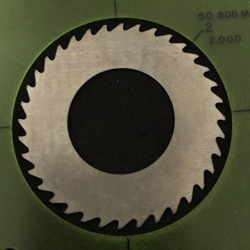 ITI 2 x 0.0220 x 1 34T Solid Carbide Slitting Slotting Saw !
